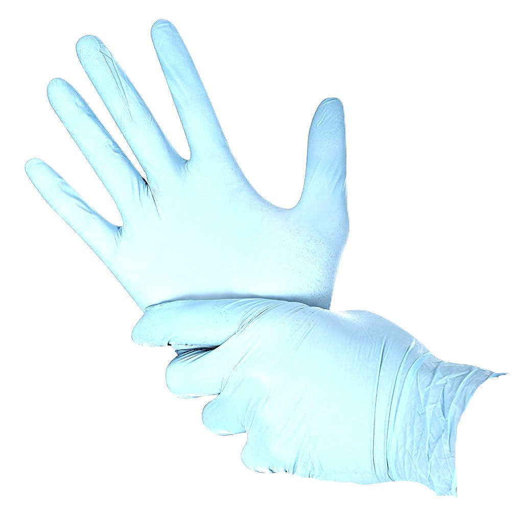 Nitril-Handschuh blau