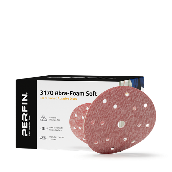 Silco 3170 Abra-Foam Soft Schleifscheiben auf Schaumgrundlage