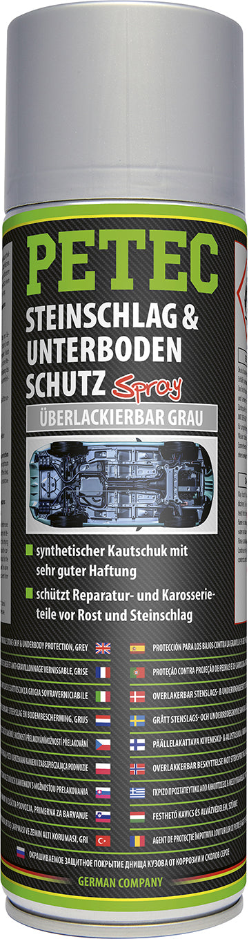 PETEC Steinschlag- und Unterbodenschutz in grau 500ml zum Sprayen