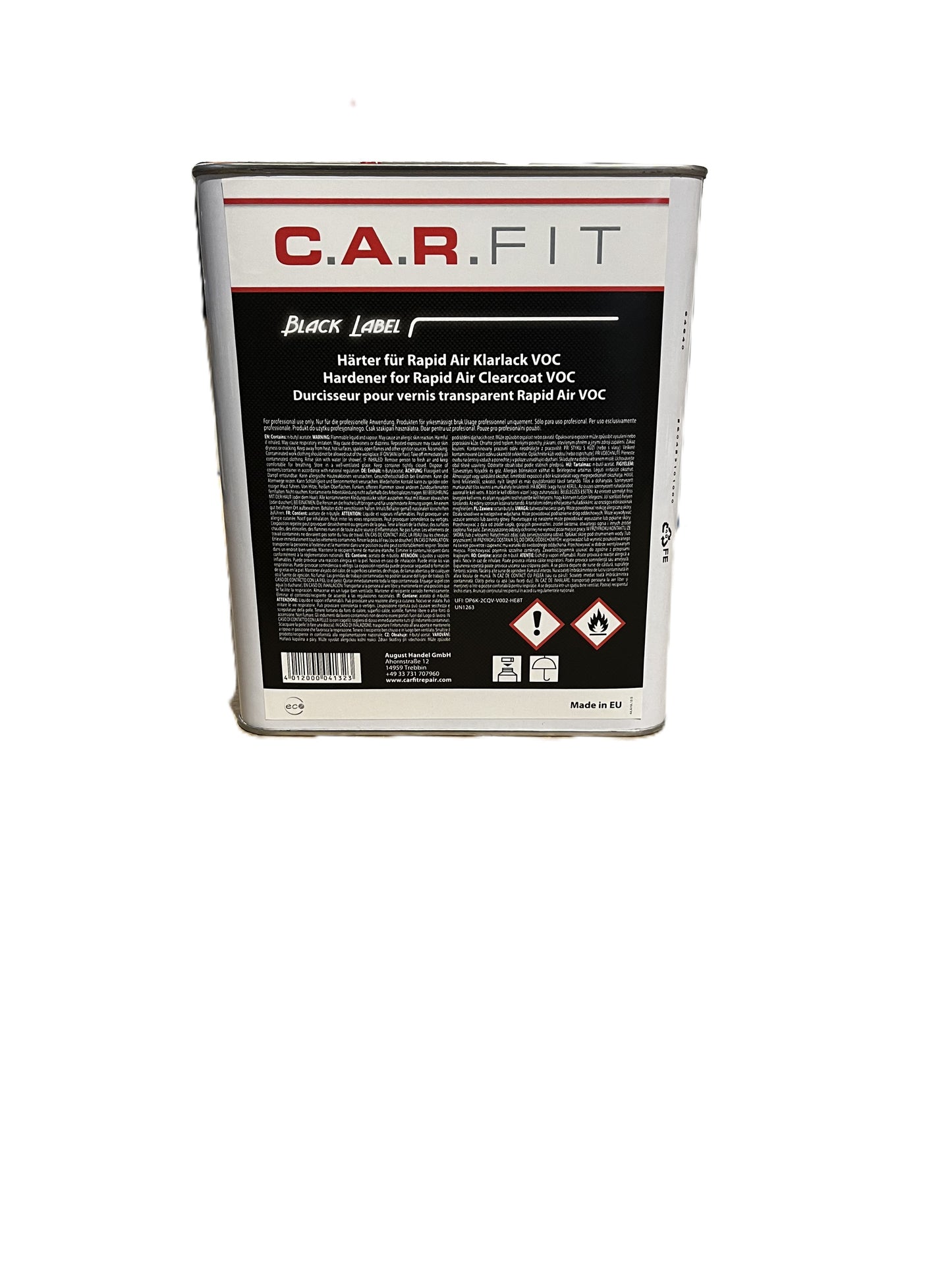 C.A.R.FIT Rapid Air Klarlack VOC HÄRTER 2,5Liter carfit