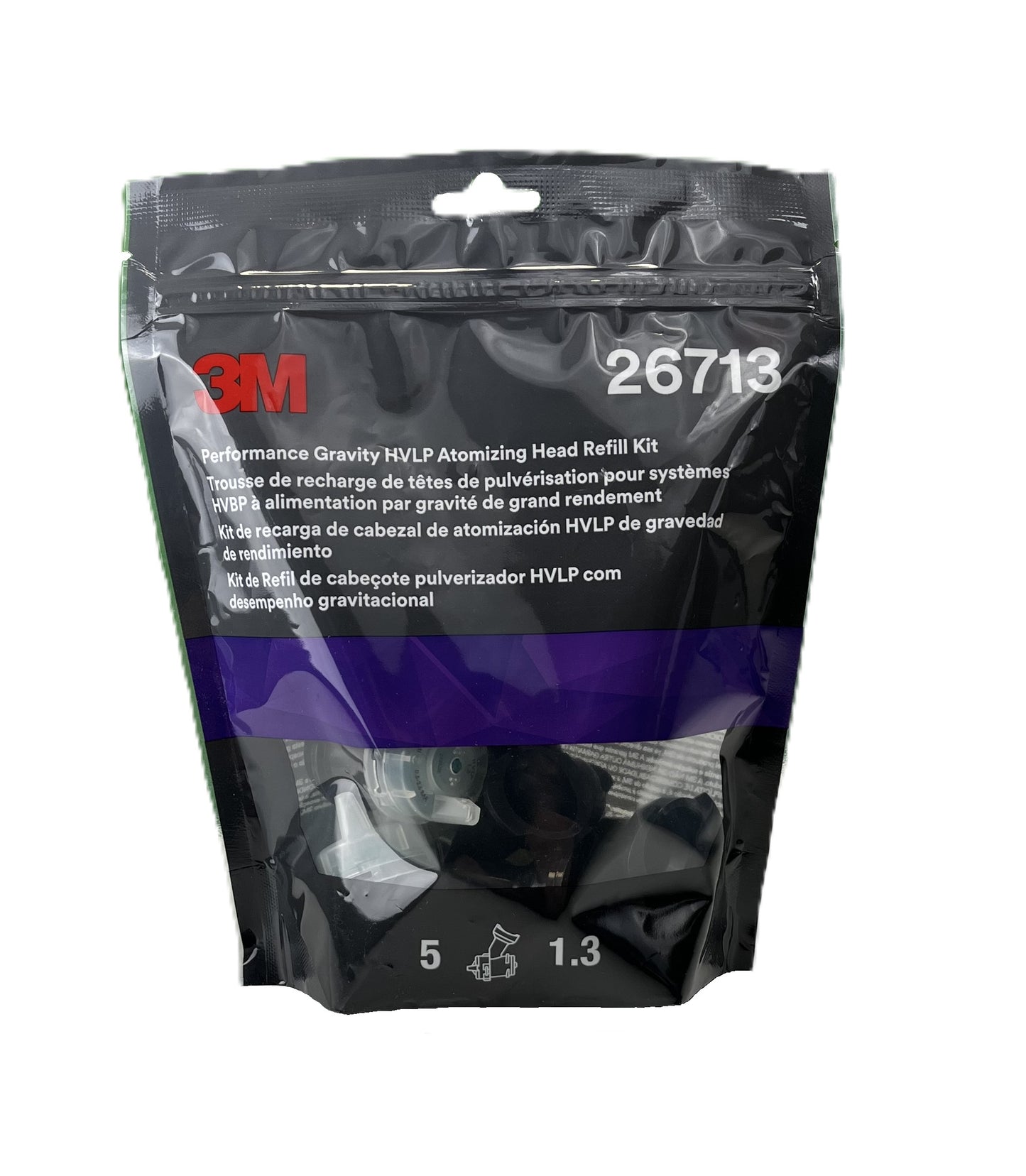 3M™ HVLP Hochleistungsdüsenkopf für Fließbecher
