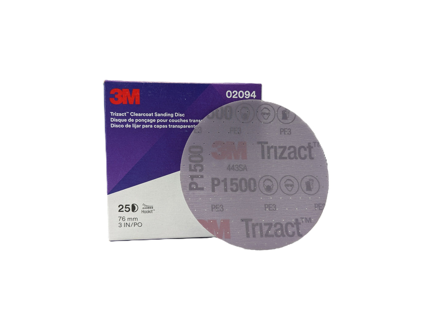 3M™ Trizact™ Hookit™ Klarlack-Schleifscheibe 471LA