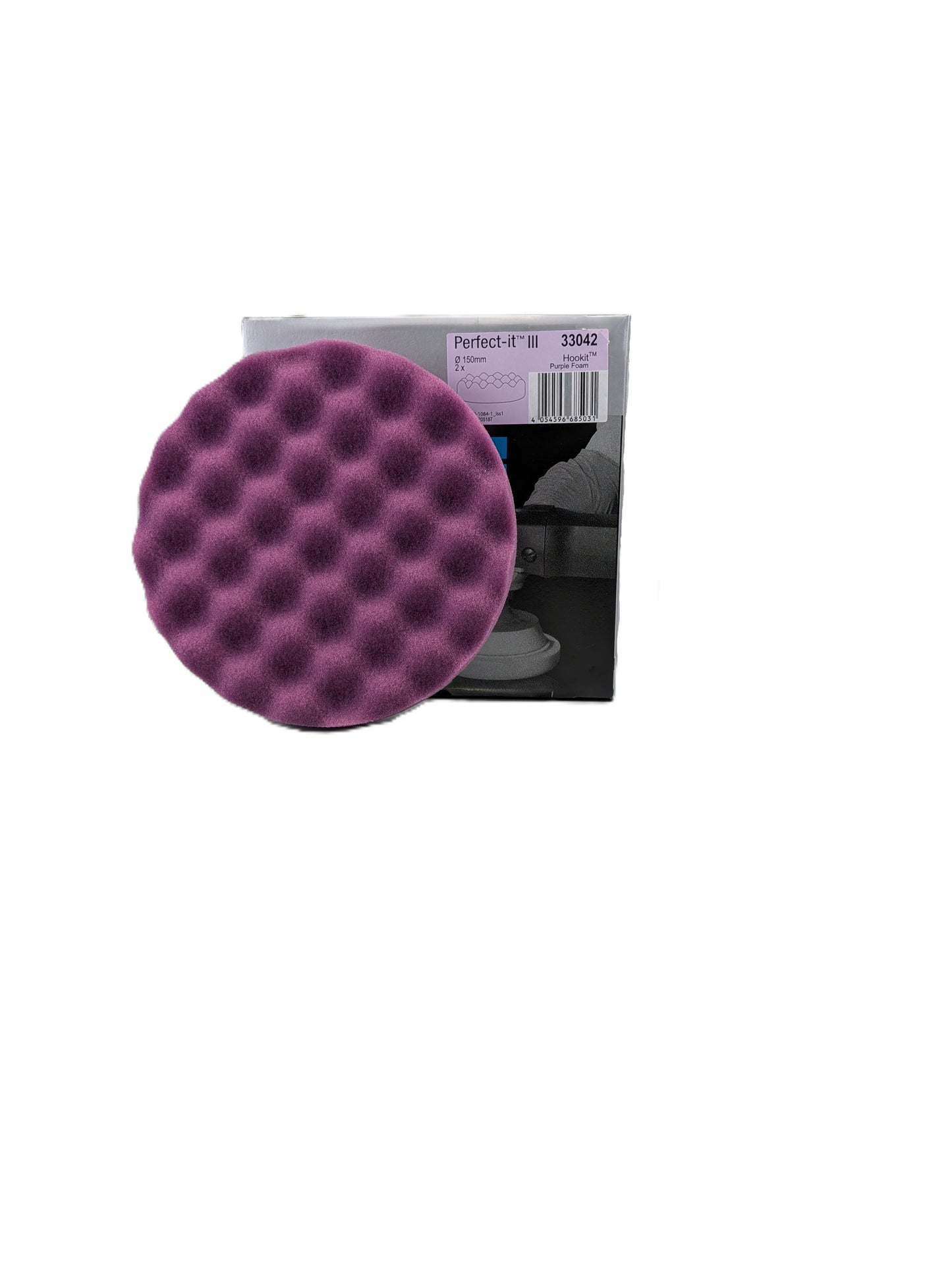 3M™ Perfect-It™ 1-Schritt Polierschaum, genoppt, Lila,