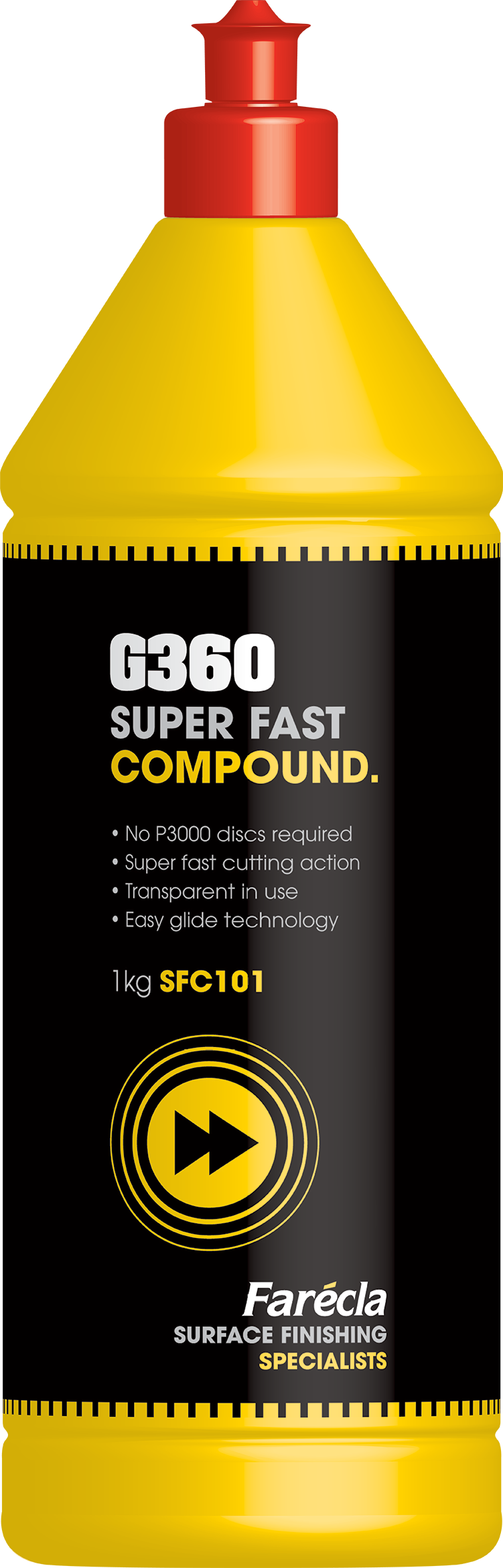 Farécla Polierpaste Super Fast G 360 rote Kappe