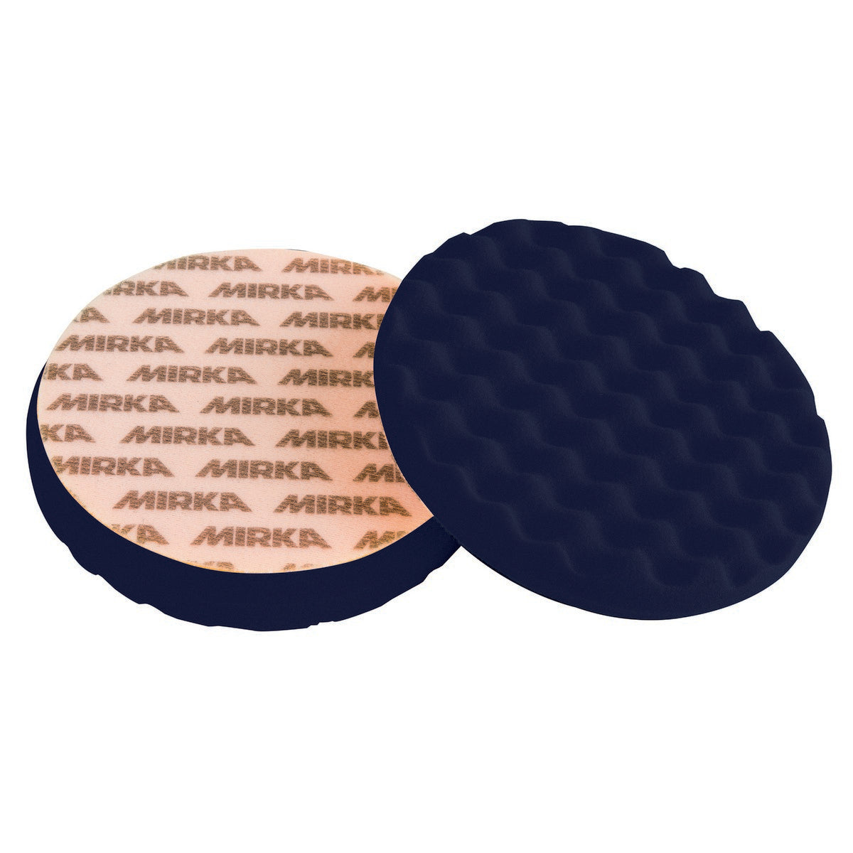 MIRKA Schaumstoffpad PRO 150mm schwarz gewaffelt 7993115021 Autopolitur Industriepolitur