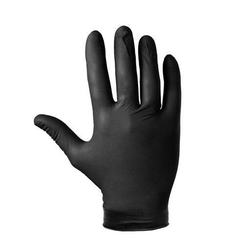 Nitril-Handschuh schwarz extra dick