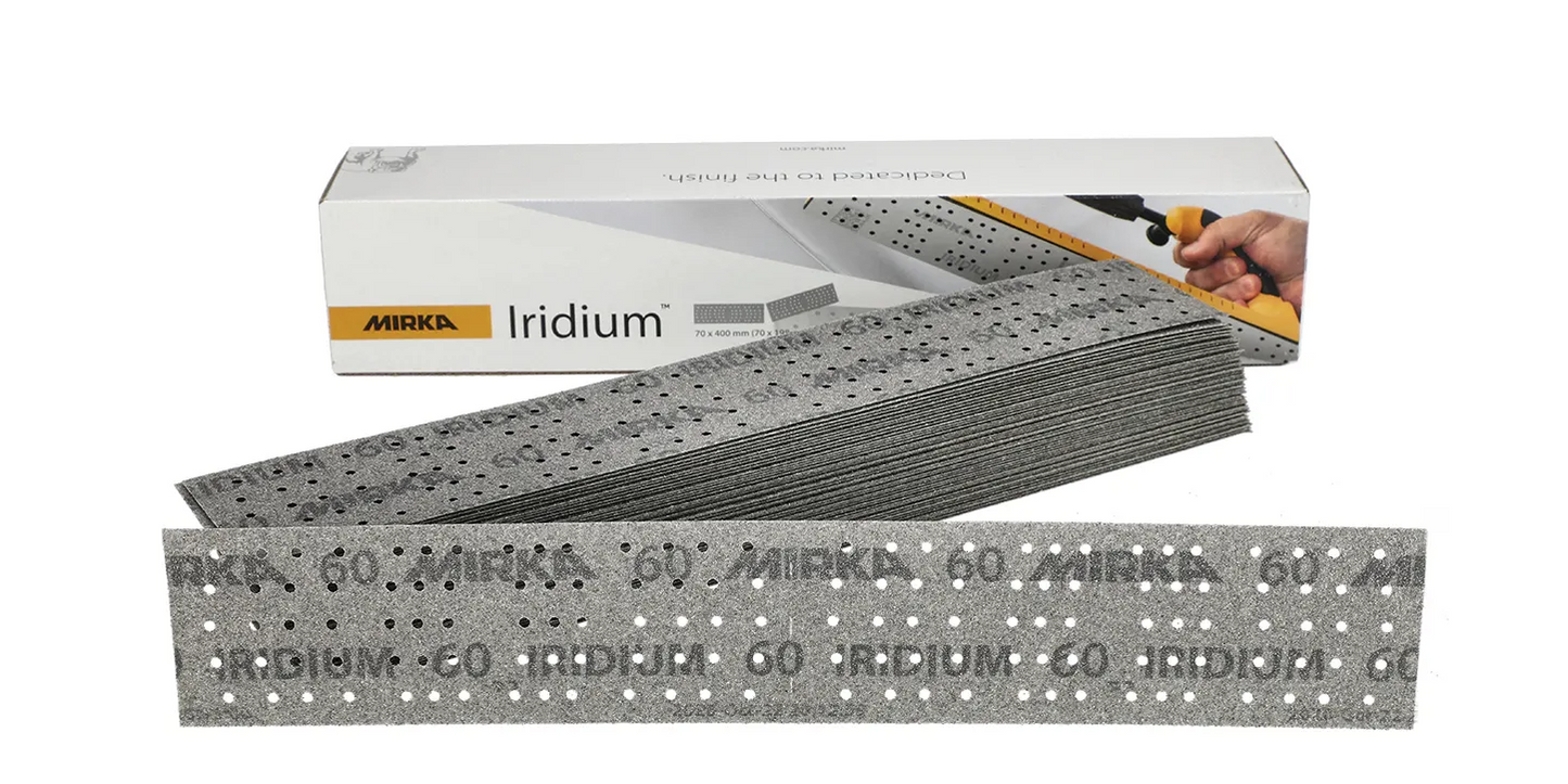 Mirka Iridium 70 x 400 mm Grip 140-Loch