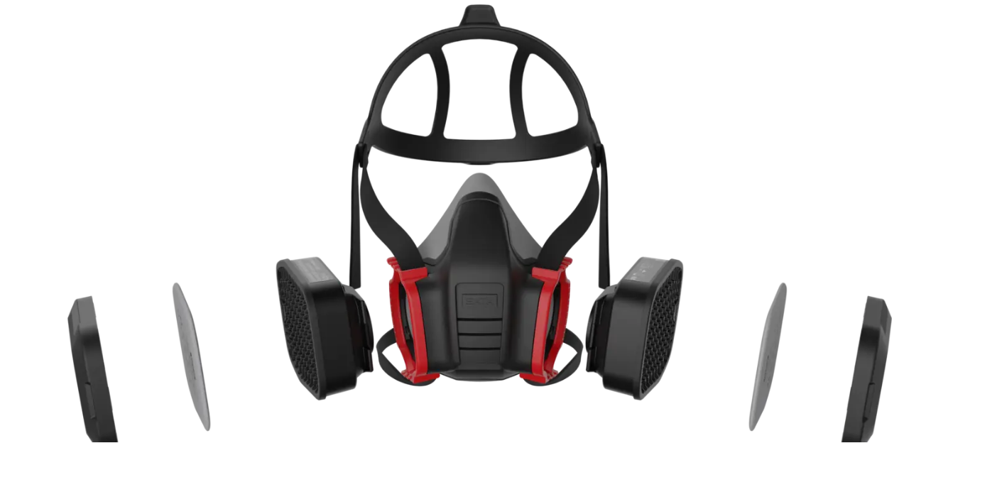 air star F 2.0 Atemschutzmaske mit Filter A2:P3