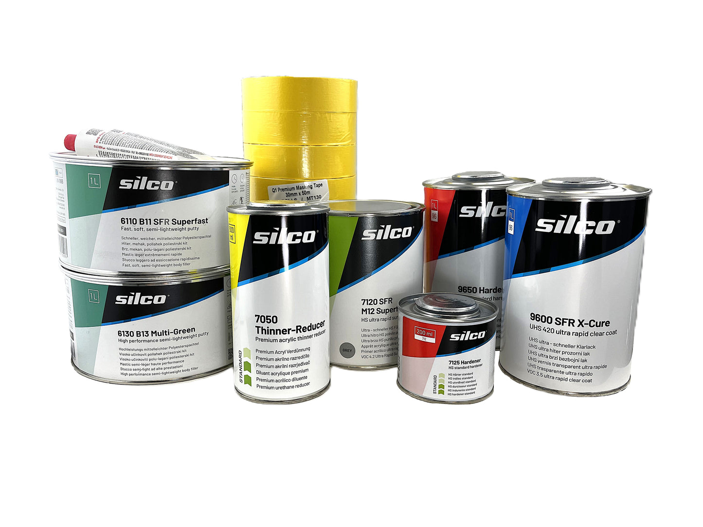 silco automotive Test-Paket SPEED-REPAIR - Schnell-Reparatur-Set
