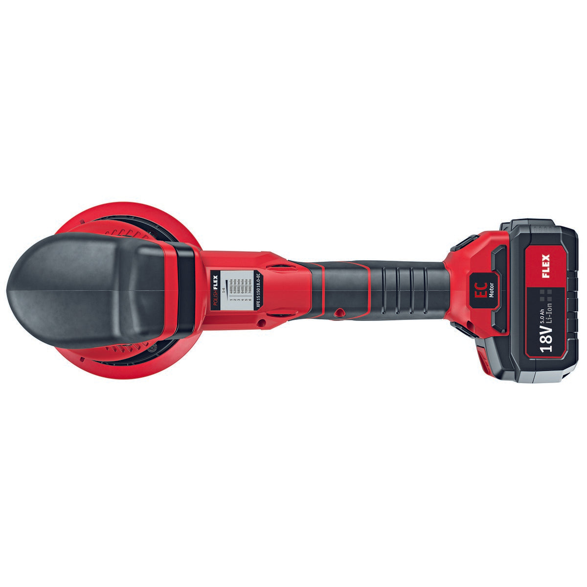 FLEX Akku-Exzenterpolierer 18,0 V XFE 15 150 18.0-EC 5.0 Set