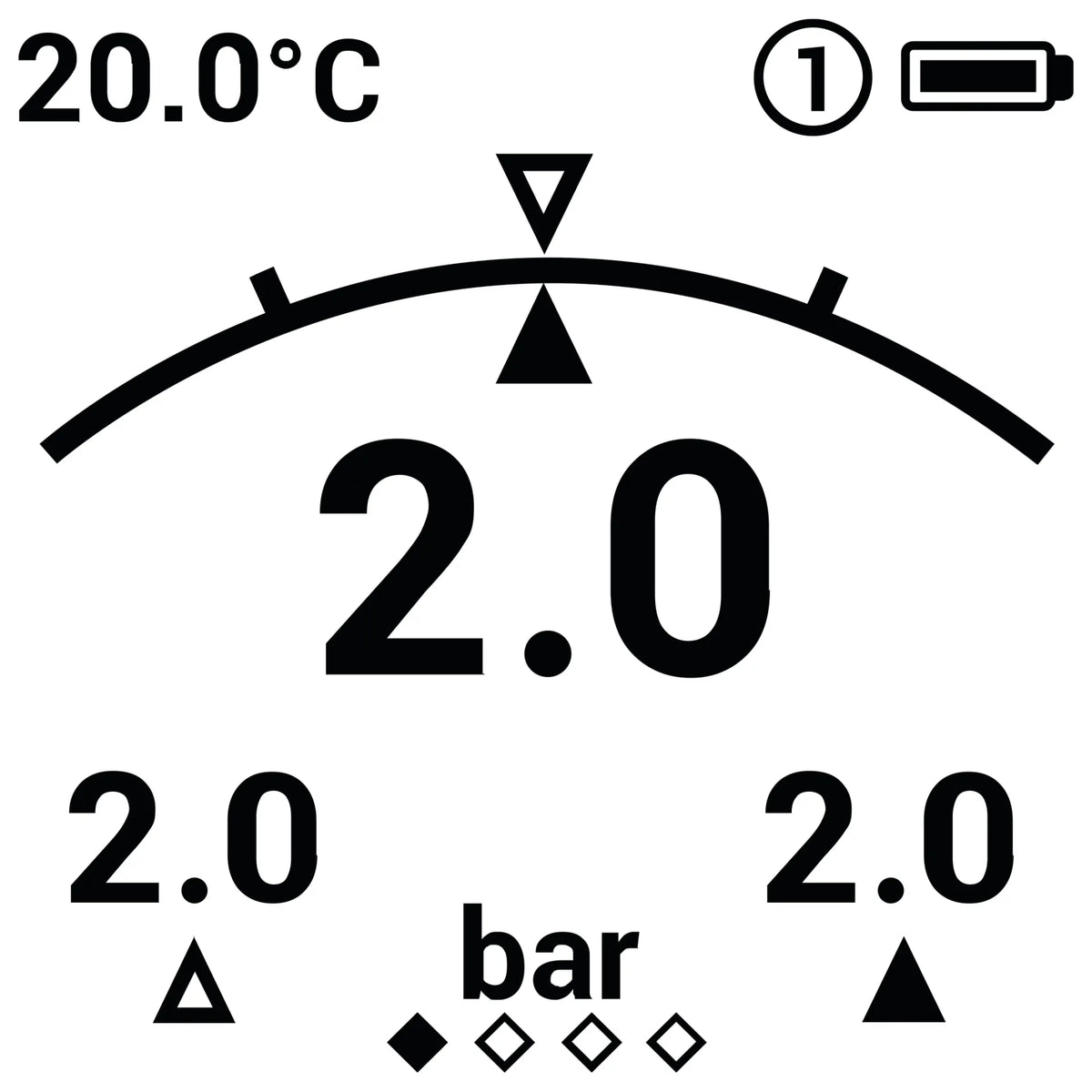 SATA Digitale Druckmesseinrichtung adam X pro zum Nachrüsten einer jet X display 