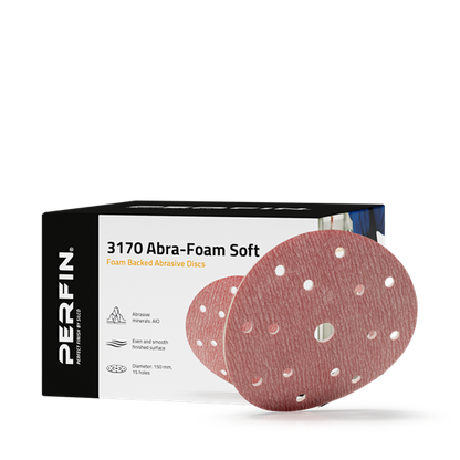 Silco 3170 Abra-Foam Soft Schleifscheiben auf Schaumgrundlage