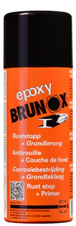 Brunox Epoxy Spray 400ml zum Sprühen Korrosionsschutz schwarz