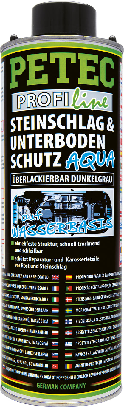 PETEC STEINSCHLAG- & UNTERBODENSCHUTZ WASSERBASIS, DUNKELGRAU