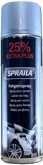 SPRAILA Felgensilber Spray 500 ml