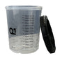 Q1 Außenbecher + Ring für Paint Cup System