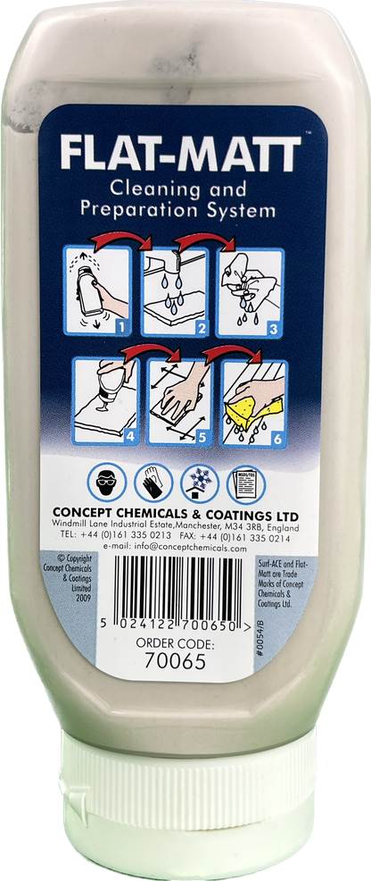 Surf-ACE Flat-Matt wasserbasierte Mattierungspaste ONE-STEP 0,5 kg