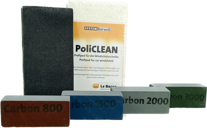 FiniBox mit Blocks P 800, P 1500, P 2000, P 3000 und Abziehpad & PoliClean