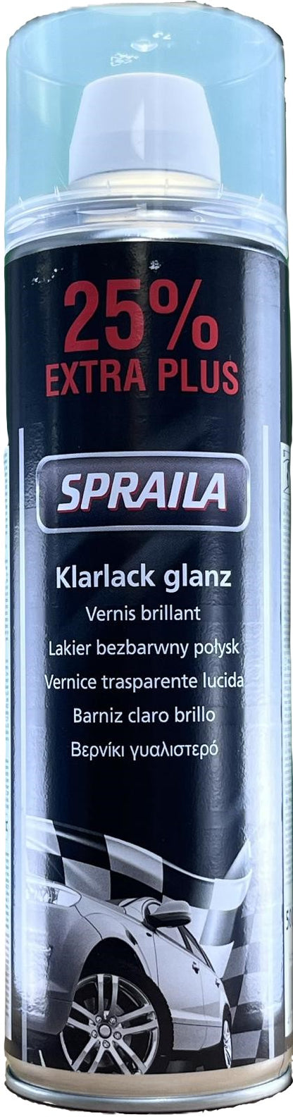 SPRAILA 500ML 2-SCH. KLARLACK