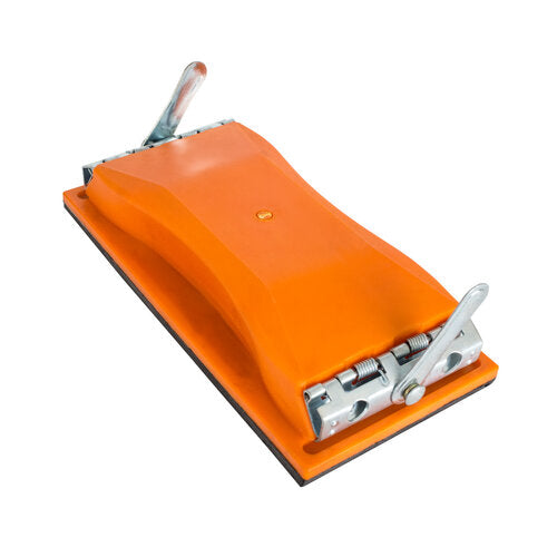 Klemm-Schleifblock für Streifen 115 x 280 mm orange