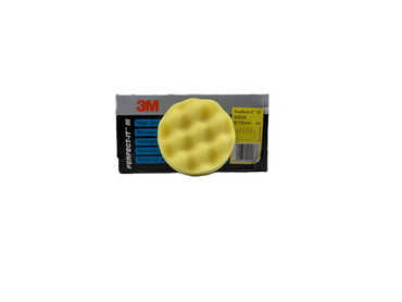 3M™ Perfect-It™ Polierschaum, genoppt, Gelb