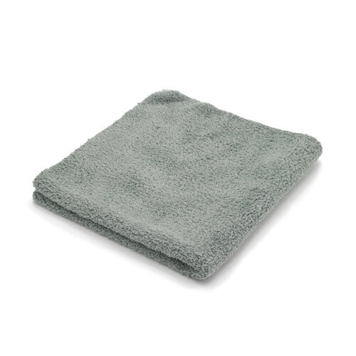 Poliertuch Mikrofaser, grau, randlos, 350 g/m²