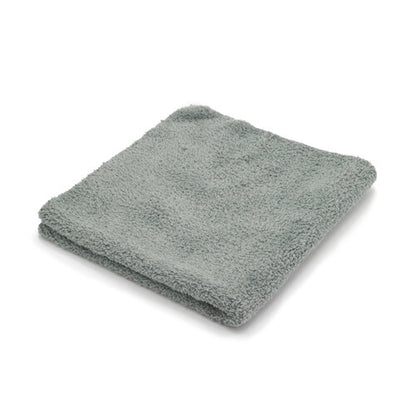 Poliertuch Mikrofaser, grau, randlos, 350 g/m²