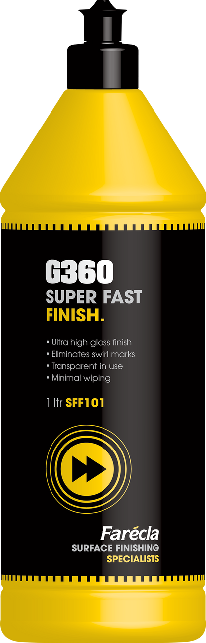 Farécla Finish Super Fast G 360, schwarze Kappe