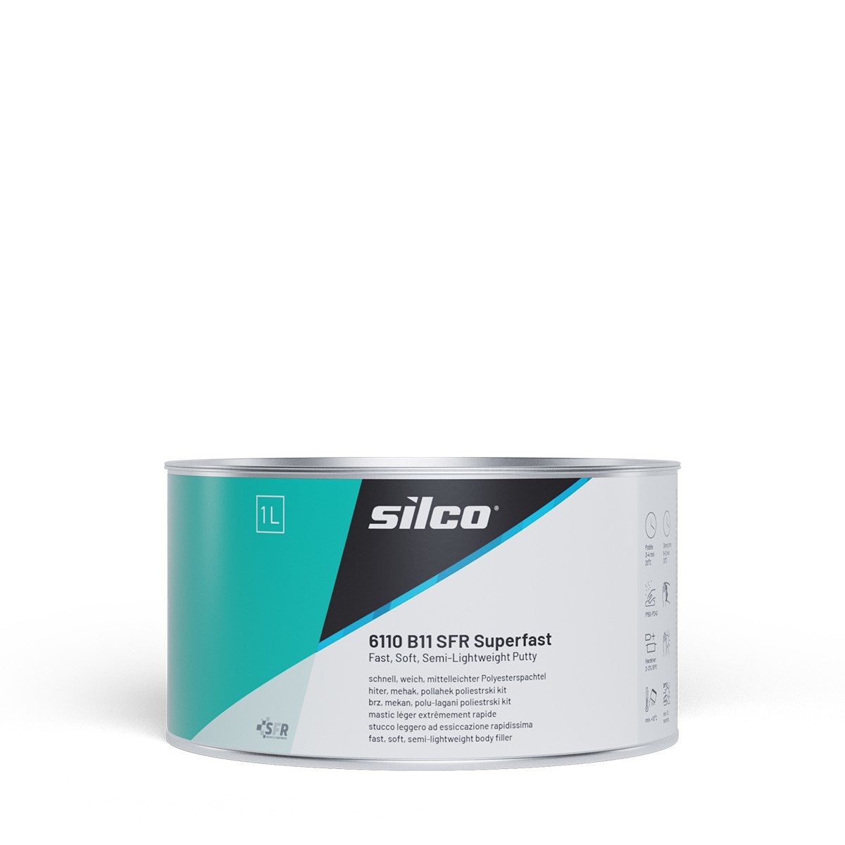 Silco Spachtel 6110 B11 SFR Superfast Leicht Polyesterspachtel