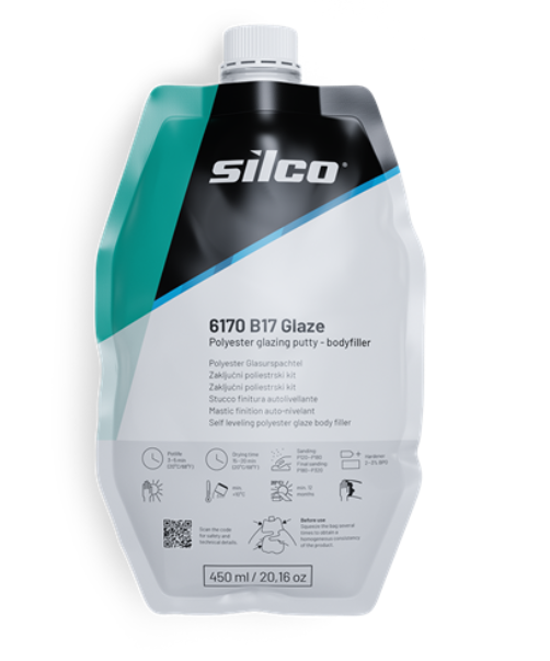 Silco6170B17GlazePolyesterGlasurspachtel