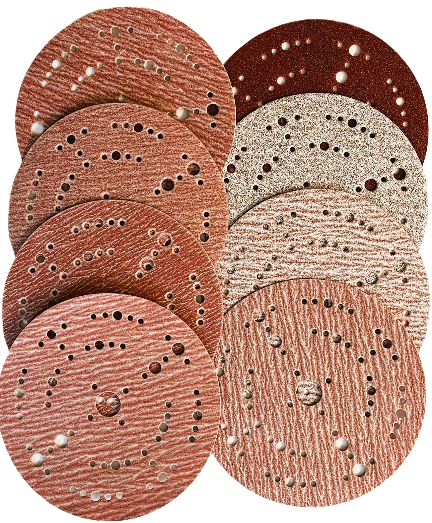 Xlife red Sanding Disc 15-PLUS-Lochung Ø 150 mm
