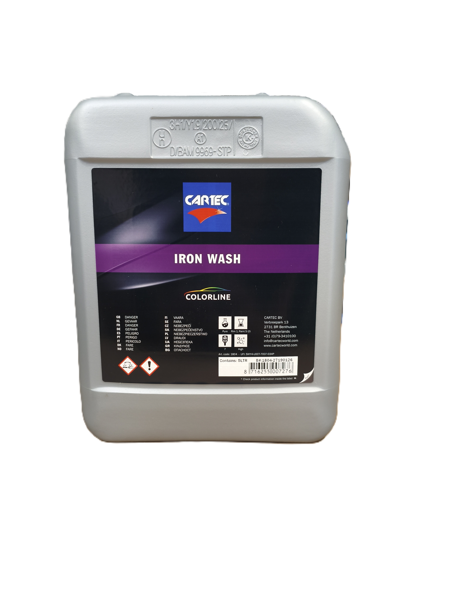 Cartec Iron Wash 5 L
