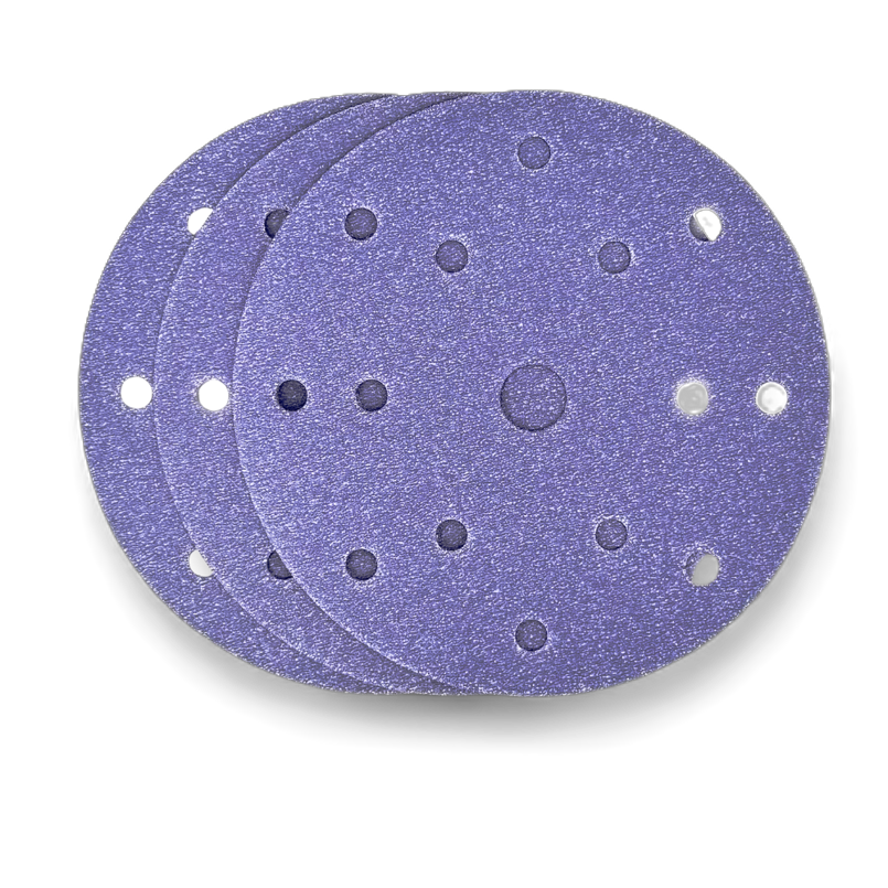 PrimeCut Ceramic Sanding Disc 15-Loch Ø 150 mm lila Schleifscheiben Keramik