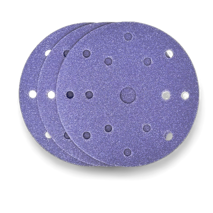 PrimeCut Ceramic Sanding Disc 15-Loch Ø 150 mm lila Schleifscheiben Keramik