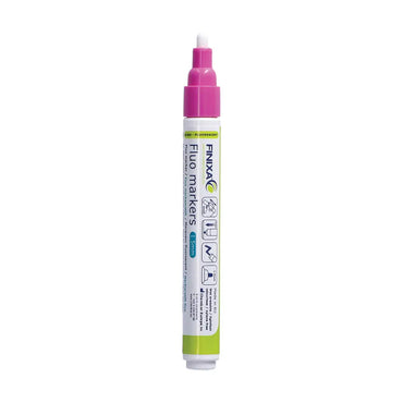 FINIXA Markierungsstift Rundspitze pink fluoreszierend