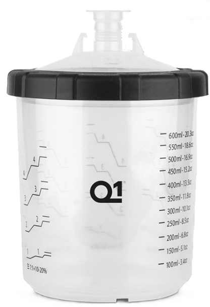Q1 Paint Cup System 125 µ 200 ml