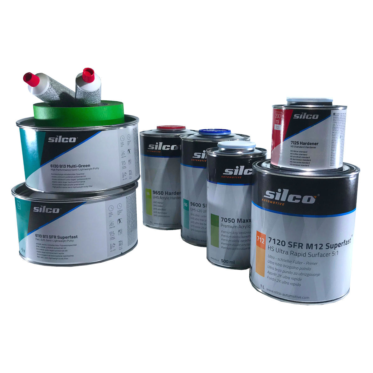 silco automotive Test-Paket SPEED-REPAIR - Schnell-Reparatur-Set