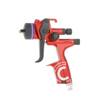 SATAjet X 5500 RP 1,3 cc digital Klarlack-Lackierpistole rot mit Drehgelenk